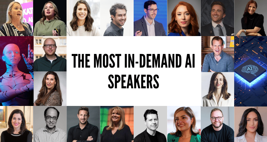 The Most In-Demand AI Speakers to Hire