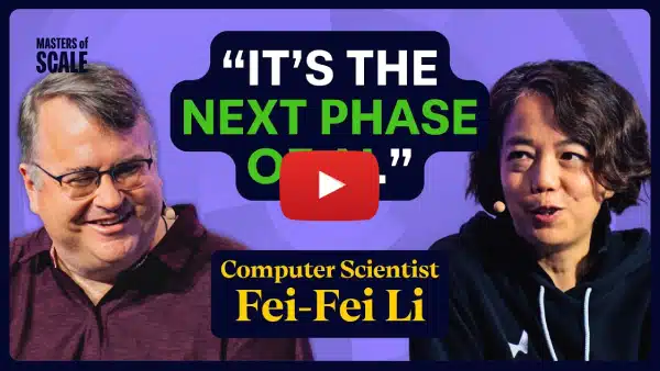Dr Fei-Fei Li YouTube thumbnail